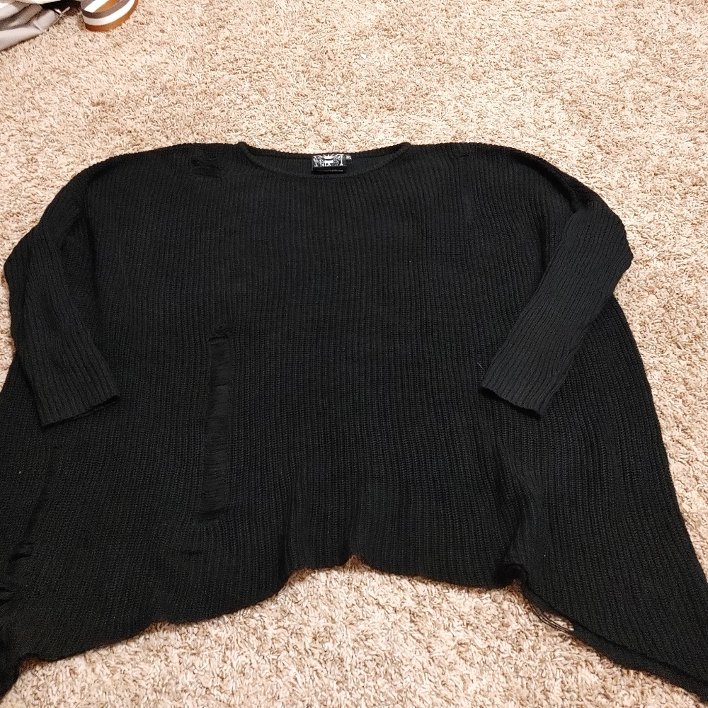 Distressed Sweater